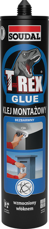 SOUDAL T-REX klej montażowy bezbarwny - 310g