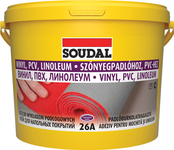 SOUDAL Klej do wykładzin podłogowych 26A - 15 kg