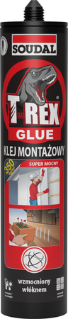 SOUDAL T-REX klej montażowy - 380g