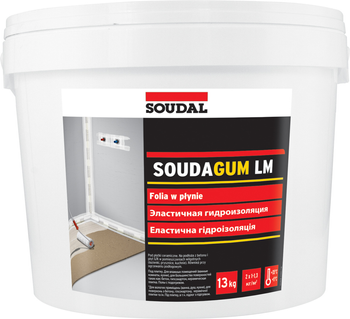 SOUDAL Membrana wodoszczelna Soudagum LM 4kg