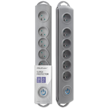 QOLTEC Listwa antyprzepięciowa Quick Switch 6 gniazd - 3m 50166