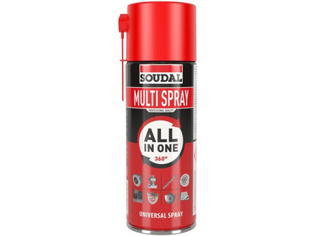 SOUDAL Multi Spray Preparat wielofunkcyjny smarująco-zabezpieczający 400ml