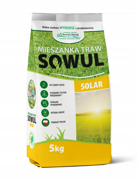 SOWUL&SOWUL Mieszanka traw gazonowych Solar - worek 5kg