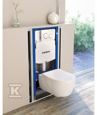 GEBERIT Stelaż Duofix Basic do WC, 112cm, ze spłuczką podtynkową Delta 12cm