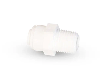 USTM Złączka prosta 1/4 Q x 3/8 GZ