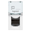 LEGRAND Gniazdko multimedialne M45:1m 1xRJ45 kat5e UTP 076551