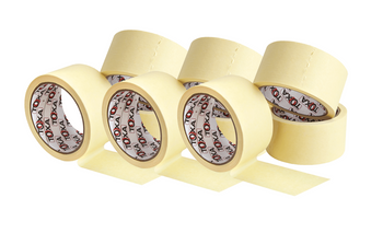 WKRĘT-MET Taśma malarska papierowa samoprzylepna TMSP 30mm x 25m - 10 szt