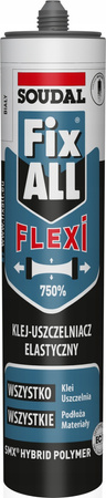 SOUDAL Klej-uszczelniacz hybrydowy Fix ALL Flexi 290ml biały - karton 12szt