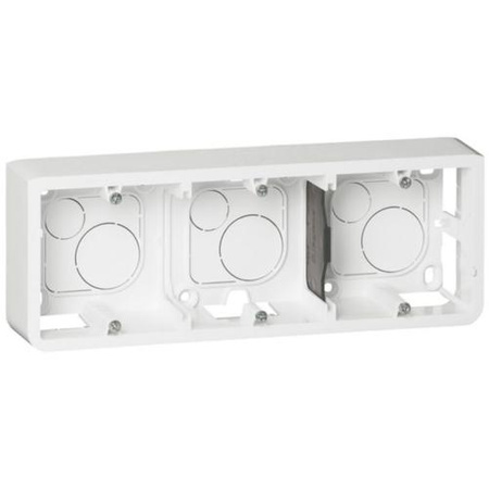 LEGRAND Puszka natynkowa M45:6_8_3x2M moduły poziomo 40mm do uchwytu 080286