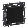 LEGRAND Przycisk pojedynczy 6 A- kolor czarny, NILOE STEP 863509