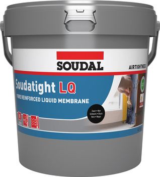 SOUDAL Soudatight LQ Membrana gazo- i paroszczelna 4,5 kg czarny