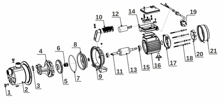 IBO Pompa hydroforowa BJ 45/75 230V