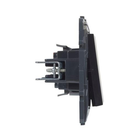 LEGRAND Przycisk pojedynczy 6 A- kolor czarny, NILOE STEP 863509