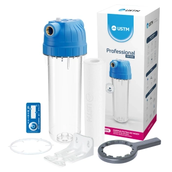 USTM Korpus EMI MAXI 10", przyłącze 1" - zestaw