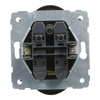 LEGRAND Gniazdo 2X2P+Z - 16A - 250V- zaciski śrubowe - czarny SUNO 721491