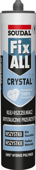 SOUDAL Klej-uszczelniacz hybrydowy Fix ALL Crystal 290 ml - bezbarwny