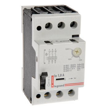 LEGRAND Wyłącznik silnikowy z wyzwalaczem termicznym i M250 0,63A-1A 606804