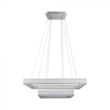 V-TAC Lampa wisząca LED ściemniana 6300 lm biały VT-101-2D-WN