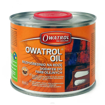 Rustol Owatrol Oil - inhibitor rdzy, środek zatrzymujący postęp korozji, dodatek do farb 0,5L