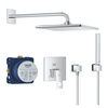 GROHE Eurocube Podtynkowy zestaw prysznicowy Rainshower Mono 310 Cube