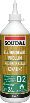 SOUDAL Szybkoschnący klej do drewna 64A - 750g