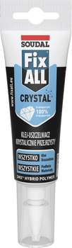 SOUDAL Klej-uszczelniacz hybrydowy Fix ALL Crystal 125 ml bezbarwny