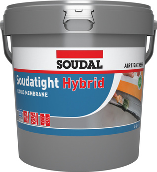 SOUDAL Soudatight Hybrid Membrana deszczo- i gazoszczelna 6 kg szary