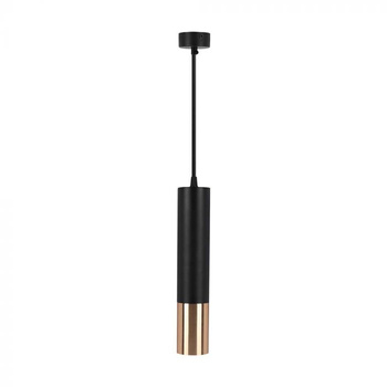 V-TAC Lampa wisząca okrągła VT-977-300 czarny - złoty