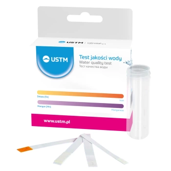 USTM Test paskowy do badania żelaza i manganu w wodzie