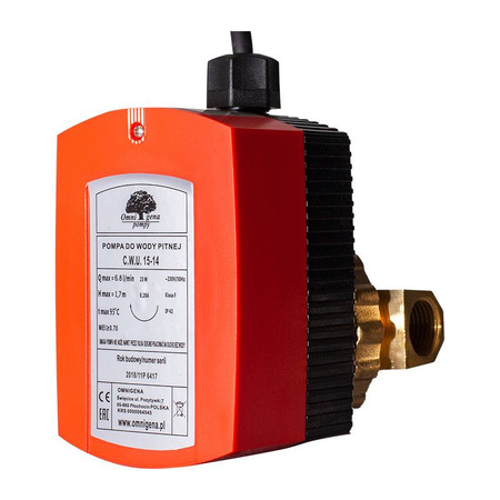 OMNIGENA Pompa obiegowa CWU 15-14