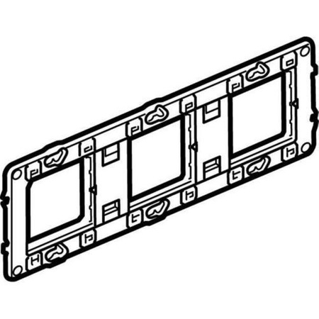 LEGRAND Uchwyt montażowy - 6, 8 lub 3X2 moduł poziomo lub pionowo