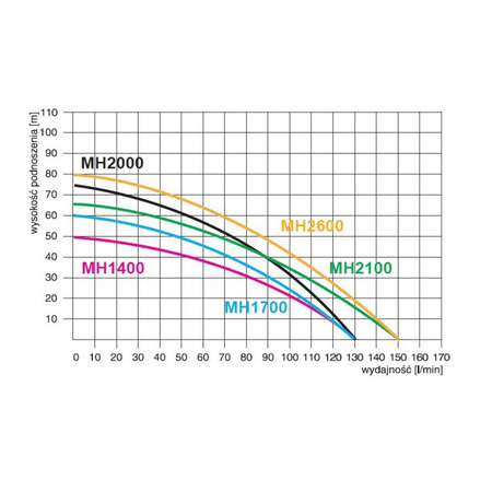 OMNIGENA Pompa hydroforowa z osprzętem MH 1700 230V