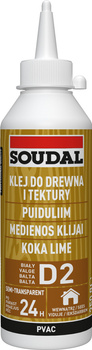 SOUDAL Biały klej do drewna 62A -  250 g