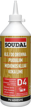 SOUDAL Super wodoodporny klej do drewna 66A - 750g