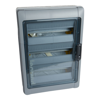 LEGRAND Rozdzielnica natynkowa RN65 IP65 z listwami 3x18 modułowa 601947