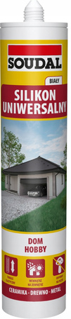 SOUDAL Silikon uniwersalny czarny 280ml karton 15 szt
