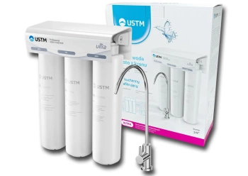 USTM Filtr kuchenny ULTRA filtracja ULTRA NEW STYLE - wylewka chrom