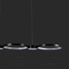 V-TAC Lampa LED wisząca 38W czarna VT-7820 / 4000K / 4560lm - 10043