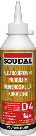 SOUDAL Super wodoodporny klej do drewna 66A - 250g