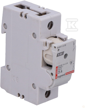 LEGRAND Rozłącznik bezpiecznikowy R 301 25A 1P 606606