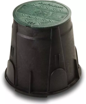 Rain Bird Skrzynka na armaturę, VB-7RND VB-7RND 250 mm czarno-zielony