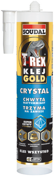 SOUDAL Klej montażowy T-REX GOLD CRYSTAL przezroczysty 290 ml