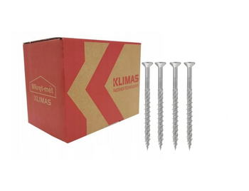 WKRĘT-MET Wkręt konstrukcyjny z łbem stożkowym i gniazdem TX/KMWHT-B 4x35mm - 500szt