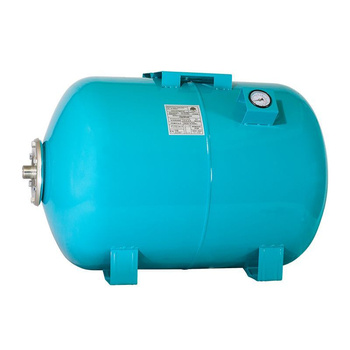 OMNIGENA Zbiornik 80L do zimnej wody 1" poziom z manometrem