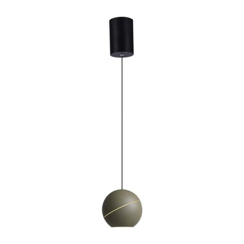 V-TAC Lampa wisząca LED 8,5W 120cm złoty szampański VT-7796