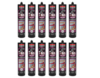 SOUDAL T-REX klej montażowy błyskawiczny - 380g karton 12 szt