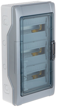 LEGRAND Rozdzielnica natynkowa RN65 IP65 z listwami 3x12 modułowa 601943