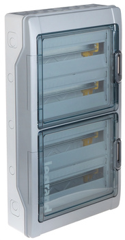 LEGRAND Rozdzielnica natynkowa RN65 IP65 z listwami 4x18 modułowa 601948