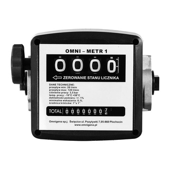 OMNIGENA Przepływomierz oleju 1" OMNIMETR 1