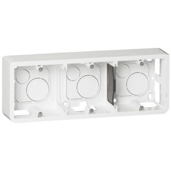 LEGRAND Puszka natynkowa M45:6_8_3x2M moduły poziomo 40mm do uchwytu 080286